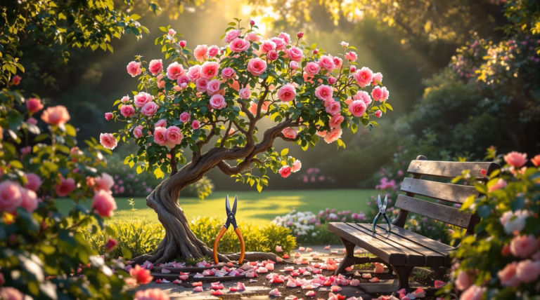 Jak przycinać róże na pniu – poradnik krok po kroku